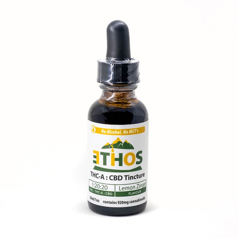 Ethos Tincture Lemon Zinger THC-A:CBD - Buy My Weed Online